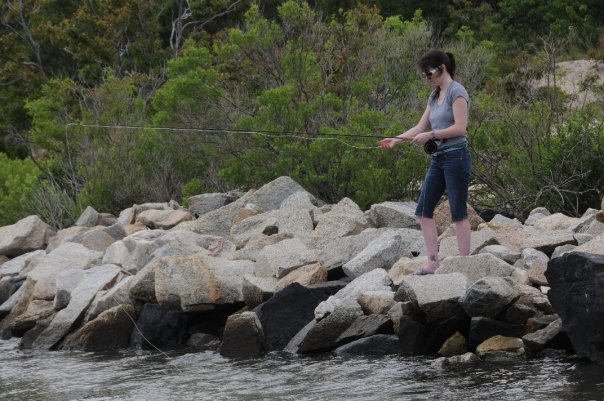 Fly fishing